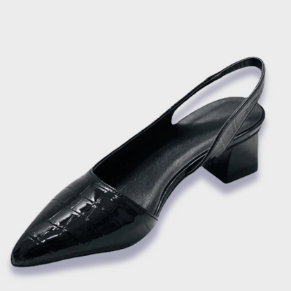 Maëlys™ - Escarpins orthopédiques en cuir synthétique premium