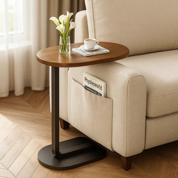Álvaro™ | Mesa Auxiliar Deslizante para Sofá