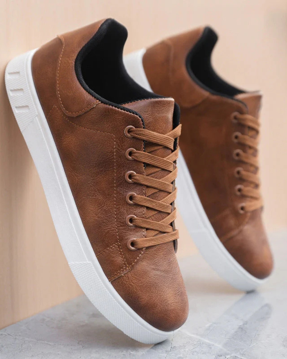 Clásicas Zapatillas de piel