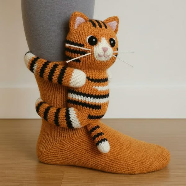 DulcePaws™ | Calcetines de Animal 3D Súper Suaves