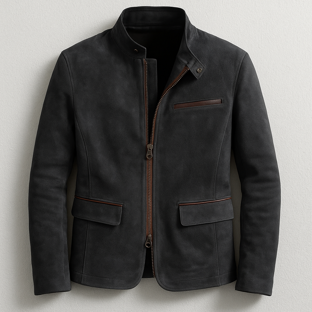 Mateo™ | Chaqueta de Ante Elegante para Hombre