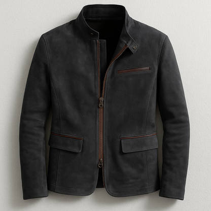 Mateo™ | Chaqueta de Ante Elegante para Hombre