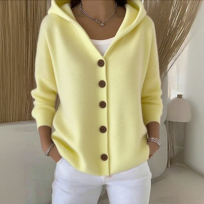 Valeria™ | Cárdigan con Capucha