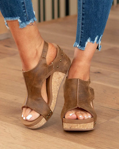 Maëlle™ - Chaussures orthopédiques à semelle compensée
