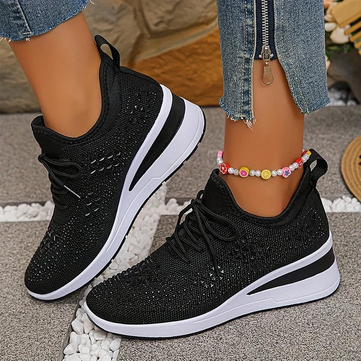 Camila™ | Zapatillas Ortopédicas con Detalle de Brillo