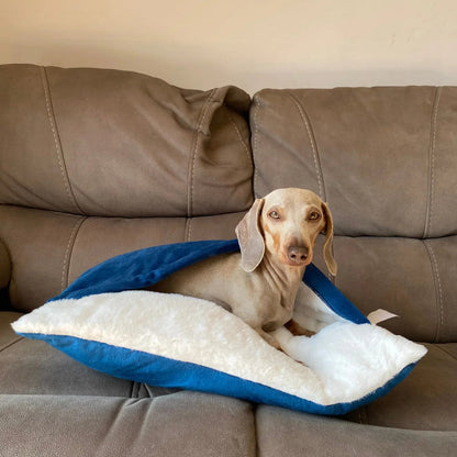 NidoCalm™ | Cama Envolvente para Perros que Buscan Calidez y Refugio