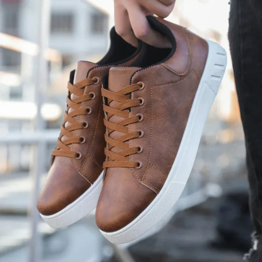 Clásicas Zapatillas de piel