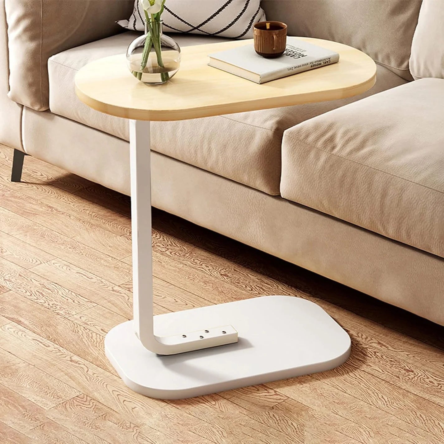 Álvaro™ | Mesa Auxiliar Deslizante para Sofá