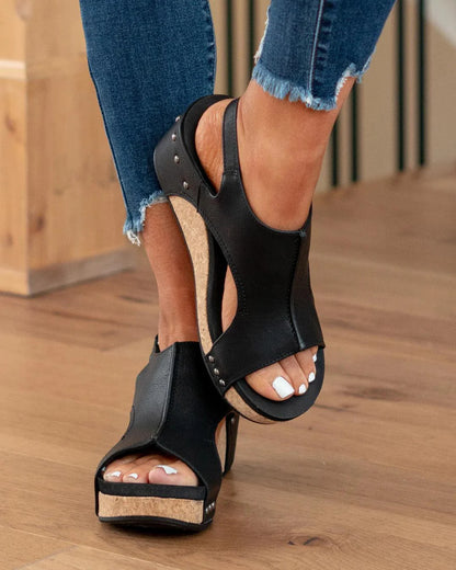 Maëlle™ - Chaussures orthopédiques à semelle compensée
