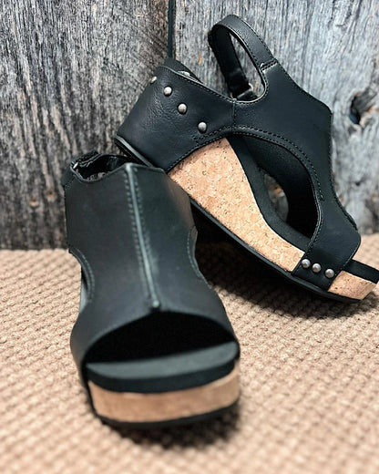 Maëlle™ - Chaussures orthopédiques à semelle compensée