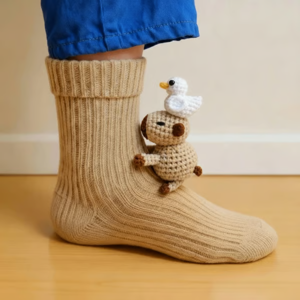 DulcePaws™ | Calcetines de Animal 3D Súper Suaves