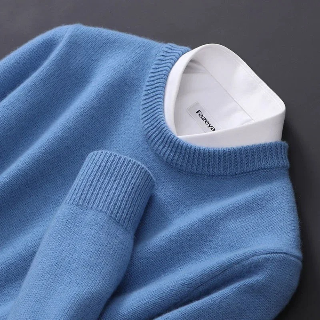 Javier™ | Suéter de Lujo en Cashmere