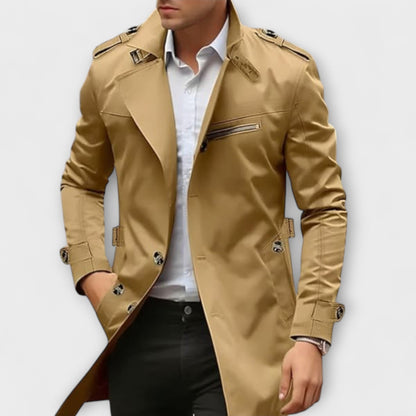 Lorenzo™ | Trench Clásico Impermeable para Hombre
