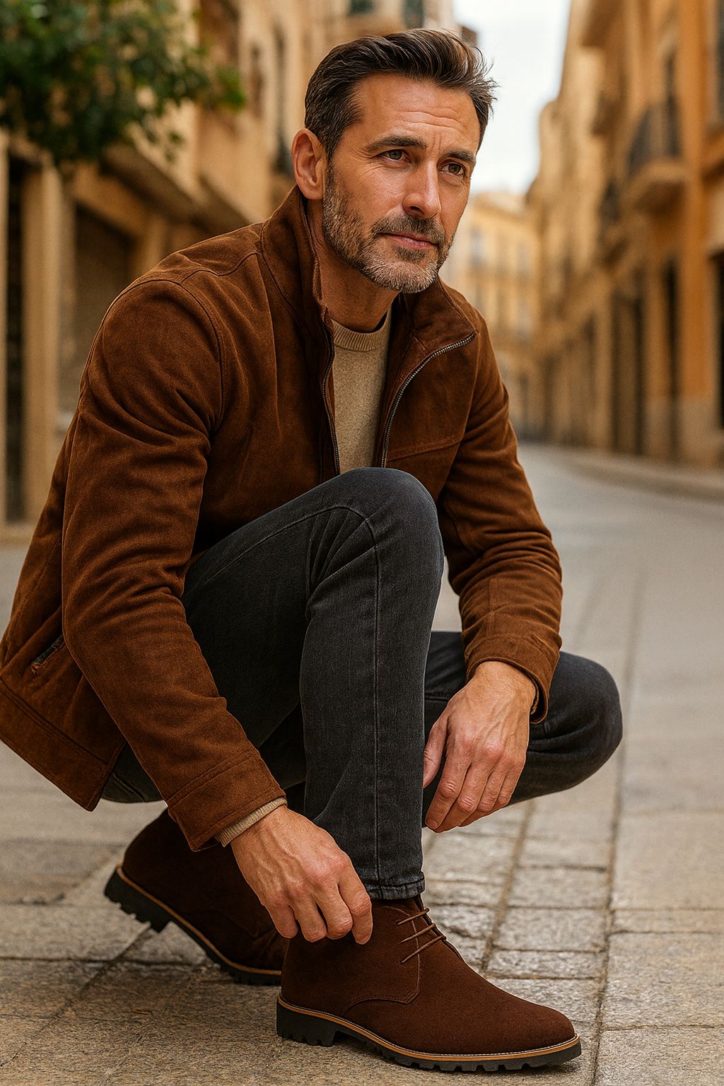 Diego™ | Botas Chukka de Ante Elegantes para Hombre