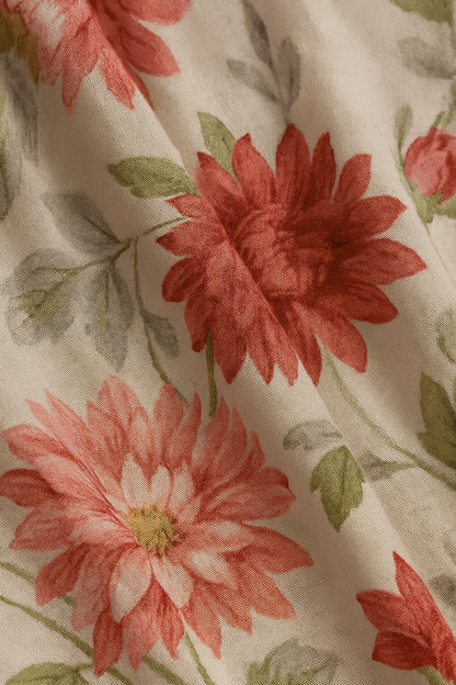 Sofía™ | Vestido Floral Vintage con Toque Moderno