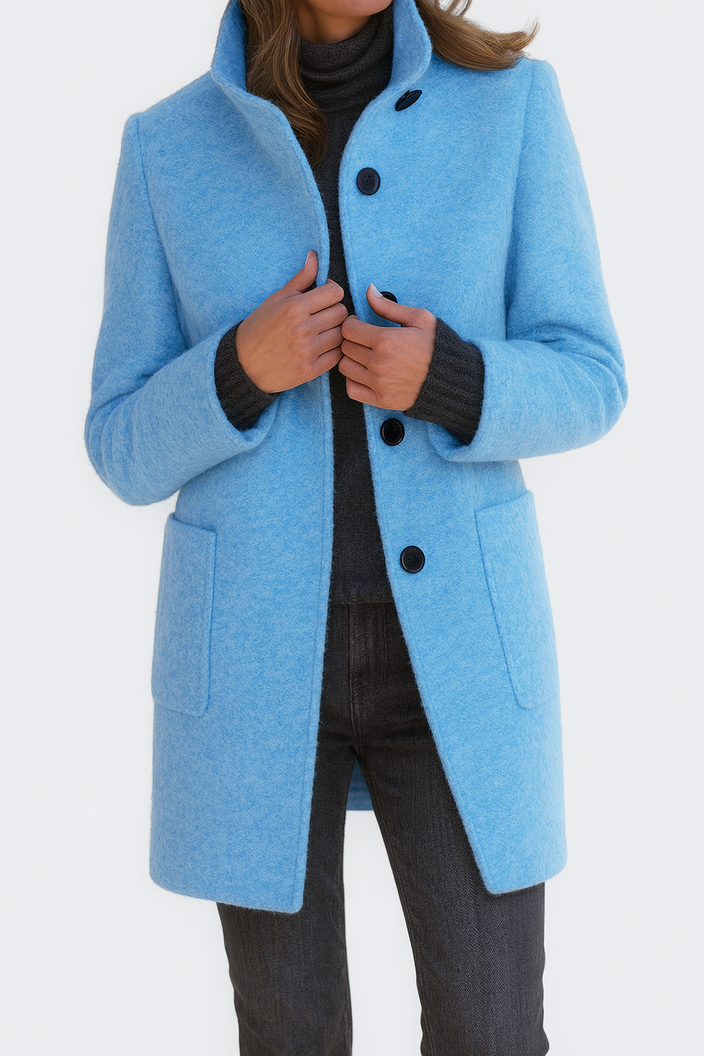 Lucía™ | Abrigo de Lana Ligera y Elegante