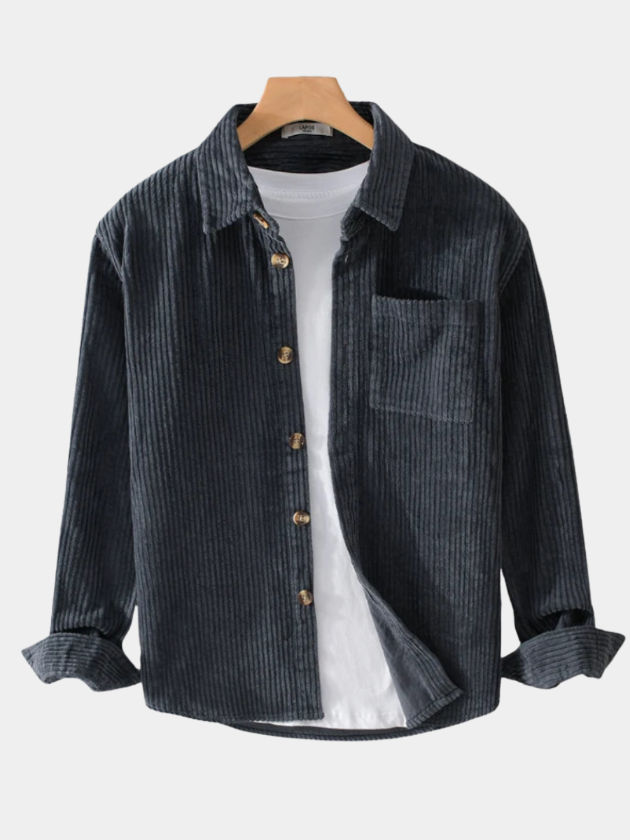 Mateo™ | Camisa de Pana Suave para Hombre