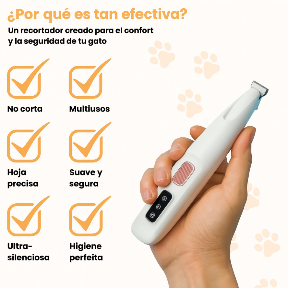 Luna™ | Recortadora Suave para Zonas Delicadas