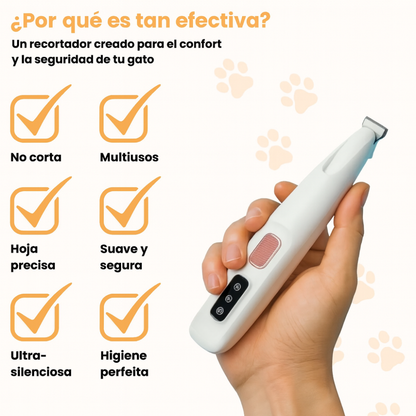 Luna™ | Recortadora Suave para Zonas Delicadas