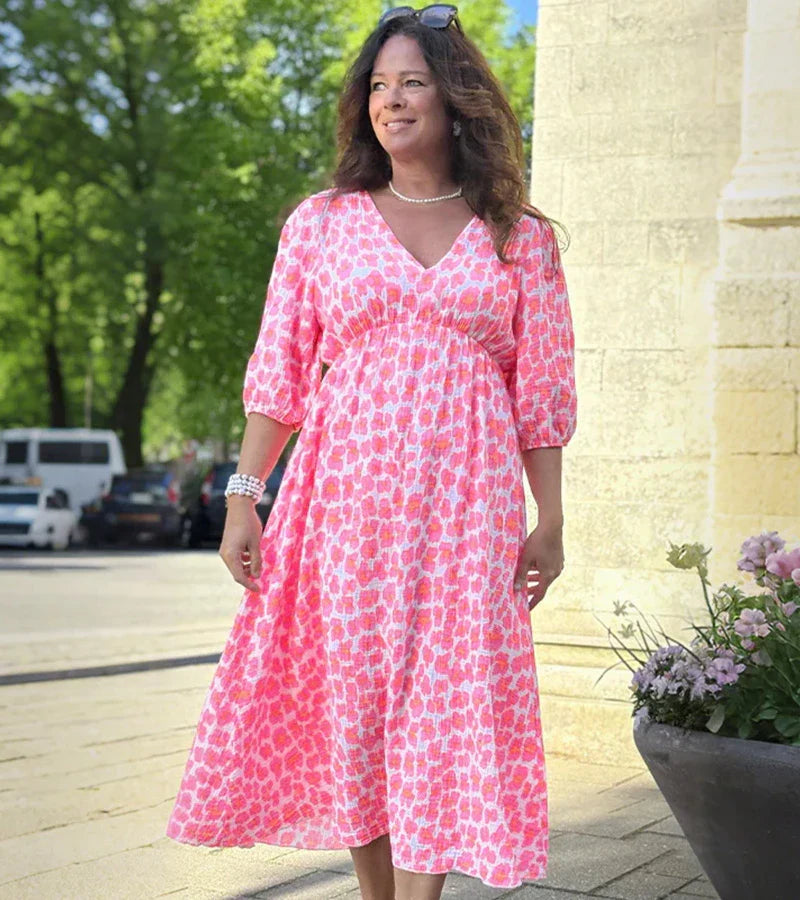 Sofía™ | Vestido de Verano en Lino Ligero
