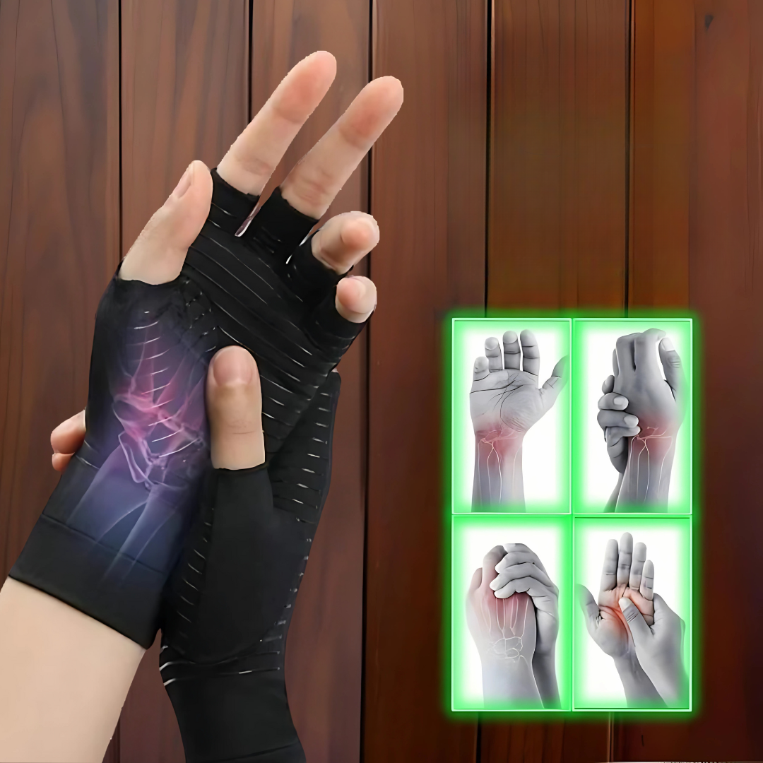 CopperRelief™ | Guantes de Compresión Terapéutica
