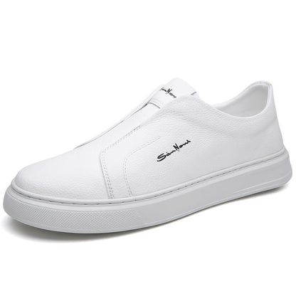 Zapatillas de piel