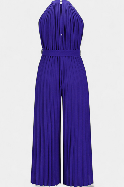 Patrizia Mono Palazzo Plisado con Cuello Halter