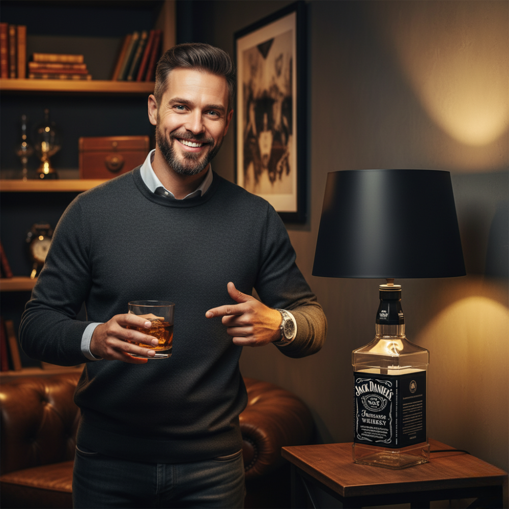 Héctor™ | Lámpara de Botella Vintage
