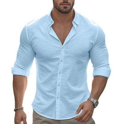 Bastien™ - Chemise légère en lin