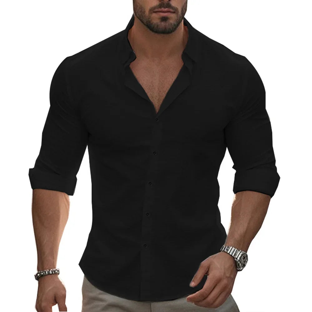 Bastien™ - Chemise légère en lin