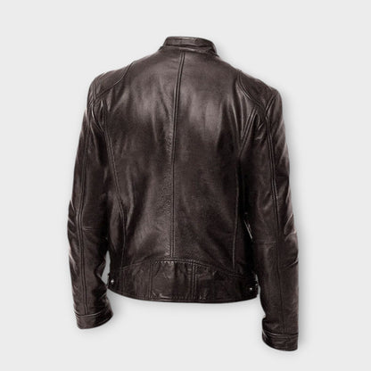 Rafael™ | Cazadora de Cuero Clásica para Hombre