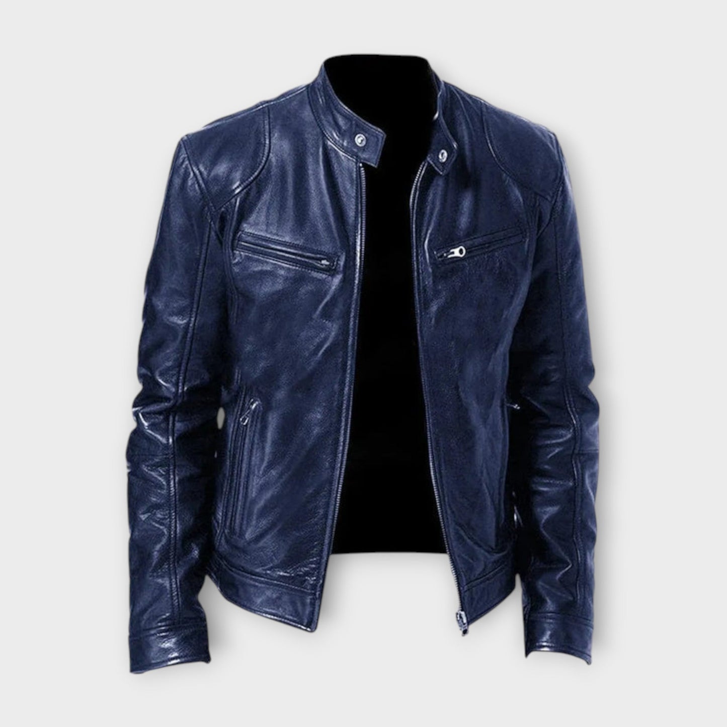 Rafael™ | Cazadora de Cuero Clásica para Hombre