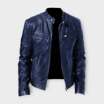 Rafael™ | Cazadora de Cuero Clásica para Hombre