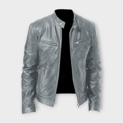 Rafael™ | Cazadora de Cuero Clásica para Hombre