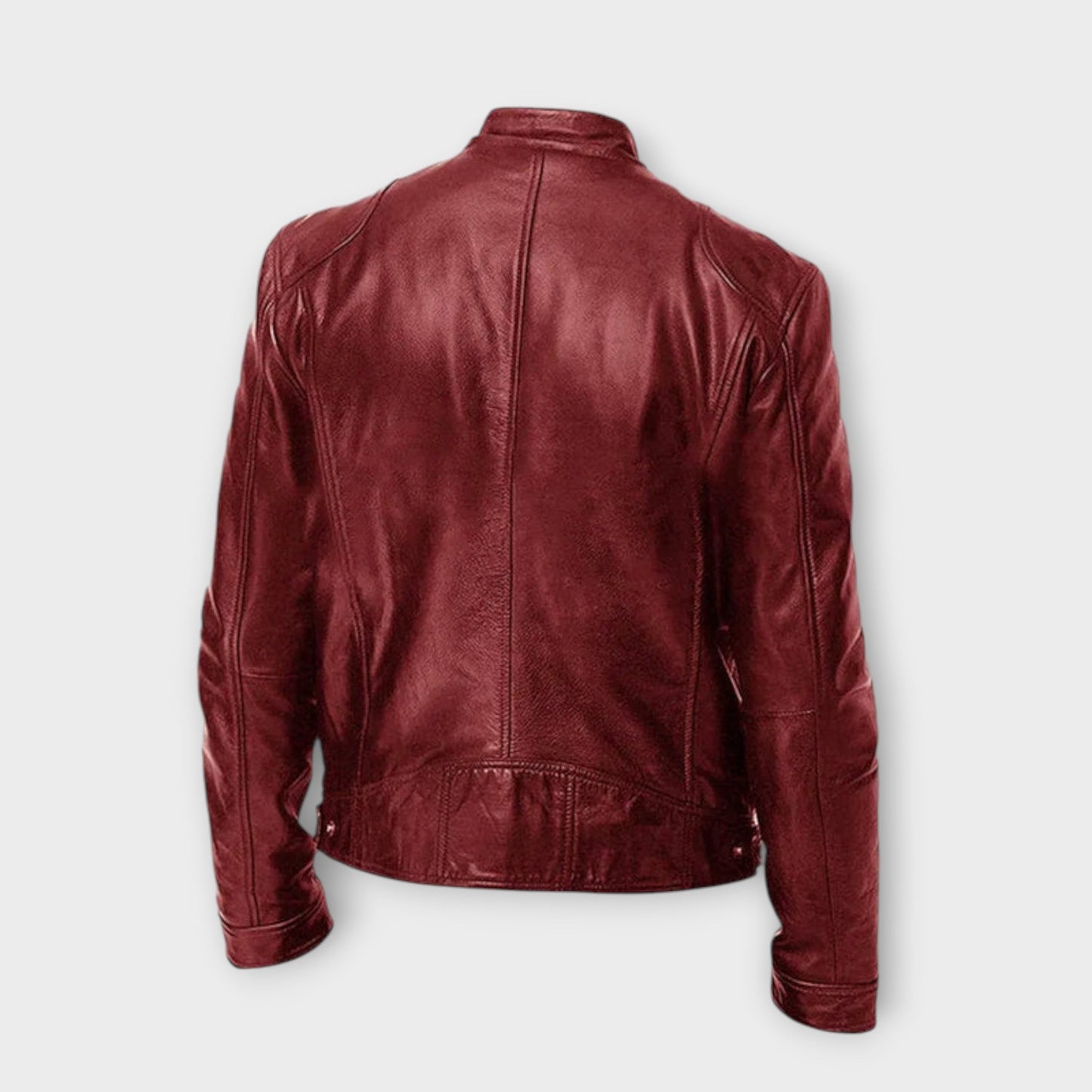 Rafael™ | Cazadora de Cuero Clásica para Hombre