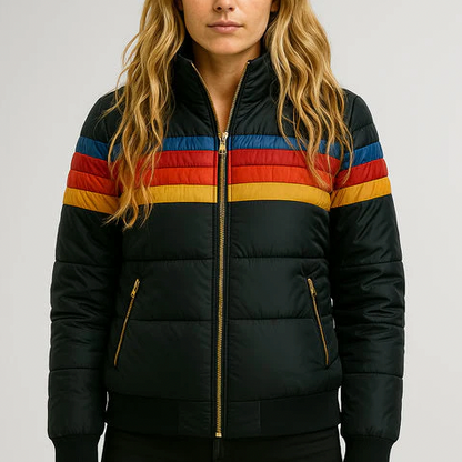 Lucía™ | Chaqueta Retro Acolchada