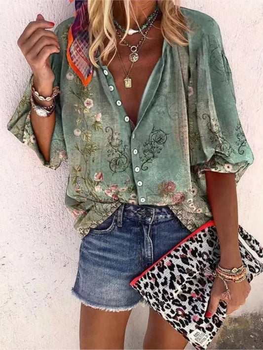 Caroline™ | Blouse bohème élégante et légère
