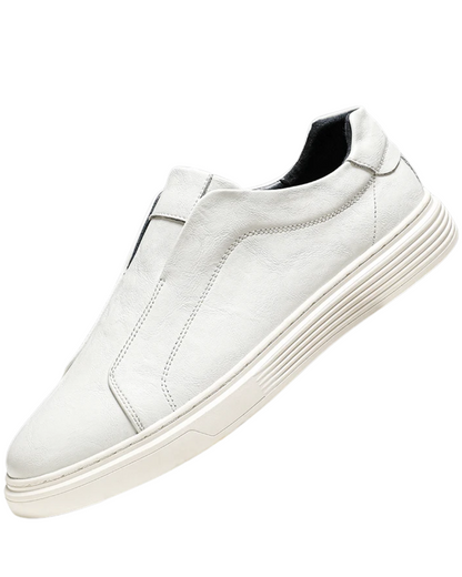 Zapatillas clásicas de piel