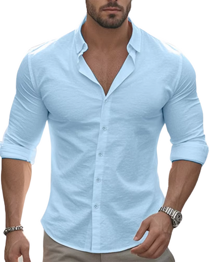 Bastien™ - Chemise légère en lin