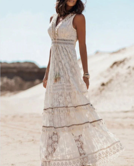 Nadine™ | Robe bohème luxueuse