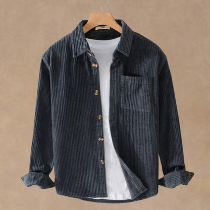 Mateo™ | Camisa de Pana Suave para Hombre