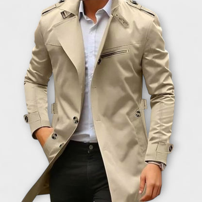 Lorenzo™ | Trench Clásico Impermeable para Hombre