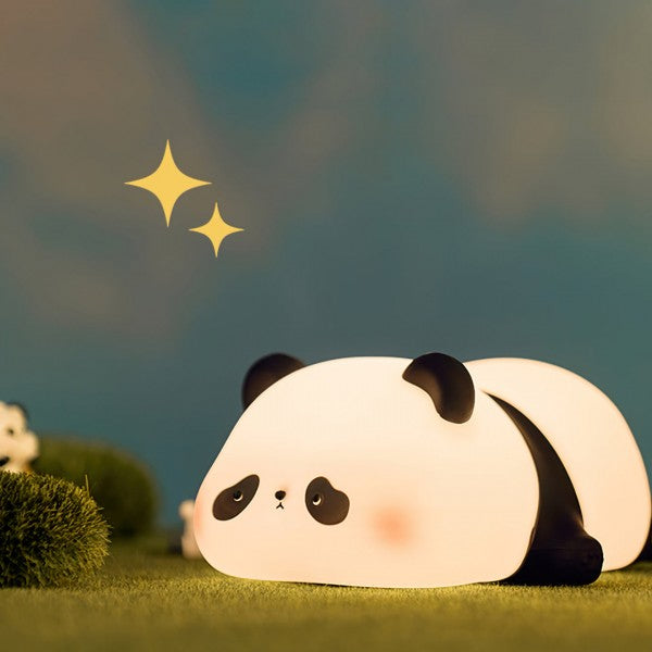 Lucía™ | Lámpara LED Panda de Silicona