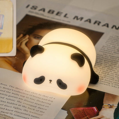 Lucía™ | Lámpara LED Panda de Silicona