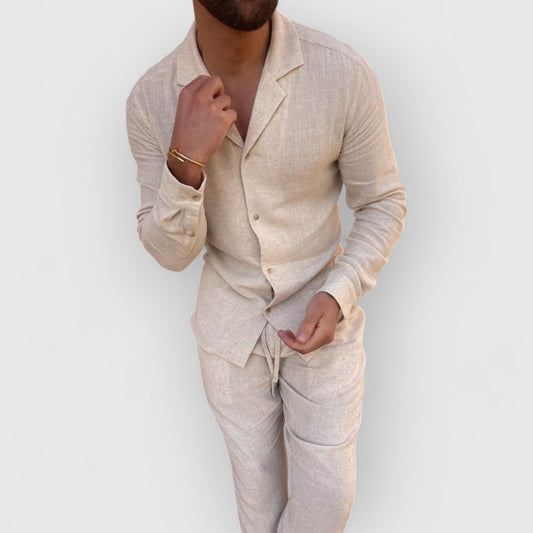 Julien™ | Ensemble en lin léger pour homme