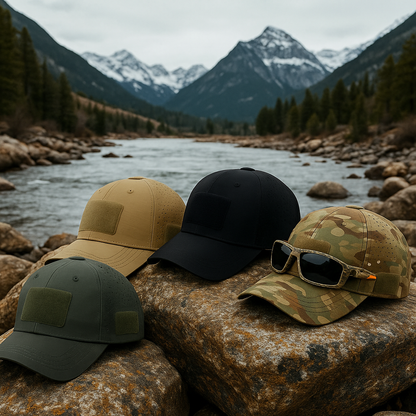 Maxence™ | Casquette camouflage avec lunettes – pratique et stylée