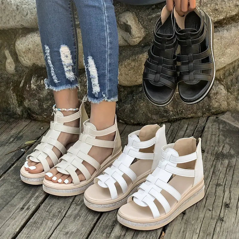 Lucía™ | Sandalias Ortopédicas con Elegancia Atemporal