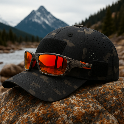 Maxence™ | Casquette camouflage avec lunettes – pratique et stylée