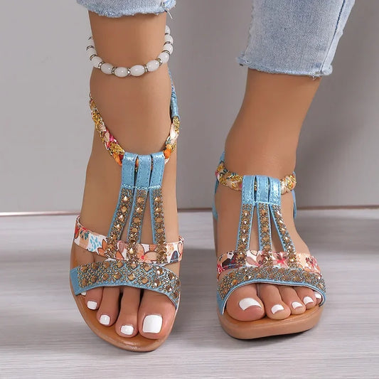 Élodie™ | Sandales bohèmes élégantes