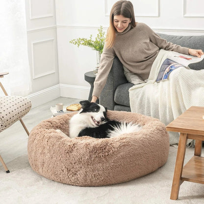 NubeCalma™ | Cama Donut Ultrasuave para un Descanso Profundo